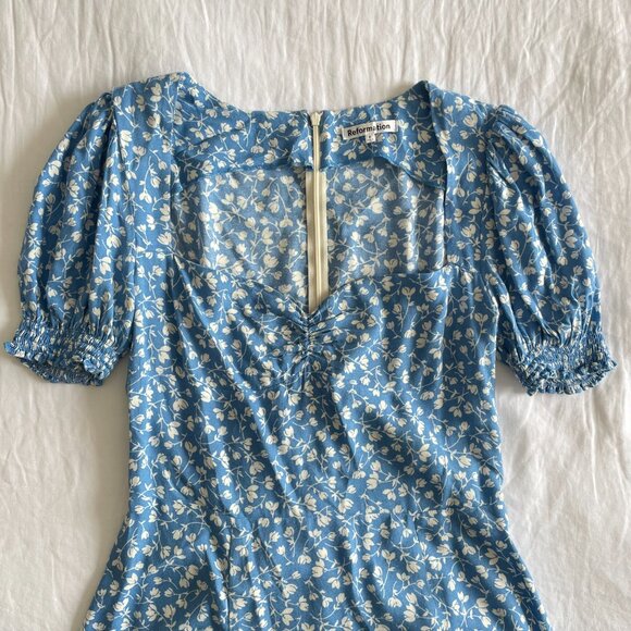 Reformation Lacey Dress (sz 8) - Picture 8 of 12